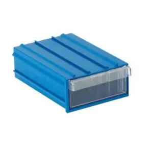 Sembol Plastik Plastik Çekmece Mavi Şeffaf 85X122x41mm / 102 30Adet