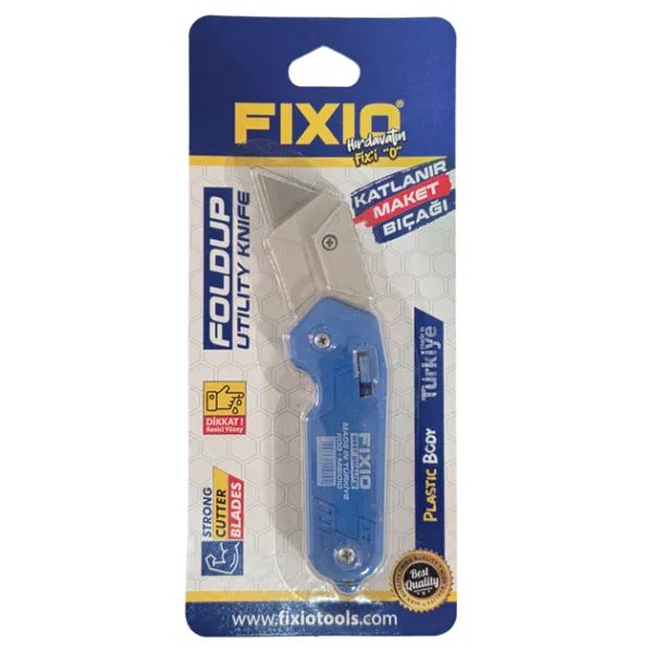 Plastik Katlanır Maket Bıçağı / MB1010 - Konfeksiyon Sepeti