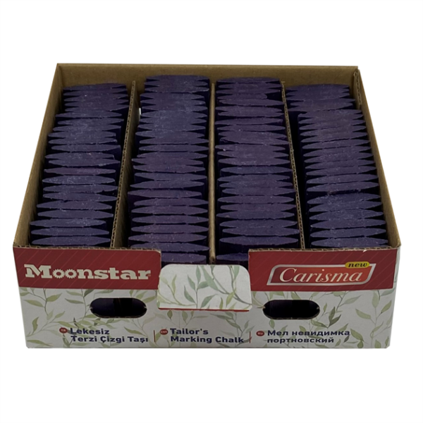 Sabun Çizgi Taşı Mor 100 Adet / CARISMA-07 - Konfeksiyon Sepeti