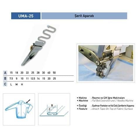 Serit-Apara-18X9mm-UMA-25-fda1.jpg Şerit Apara 18X9mm / UMA-25 - Konfeksiyon Sepeti