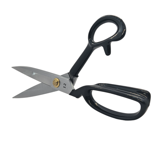 Siyah Saplı Paslanmaz Çelik 12İnç Sol El Makas / HS-12L  (12) Left Hand - Konfeksiyon Sepeti