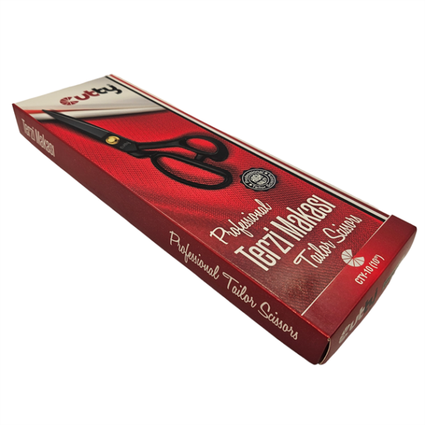 Siyah Saplı Paslanmaz Çelik Somunlu Makas 10İnç / CTY-10 (10) - Konfeksiyon Sepeti