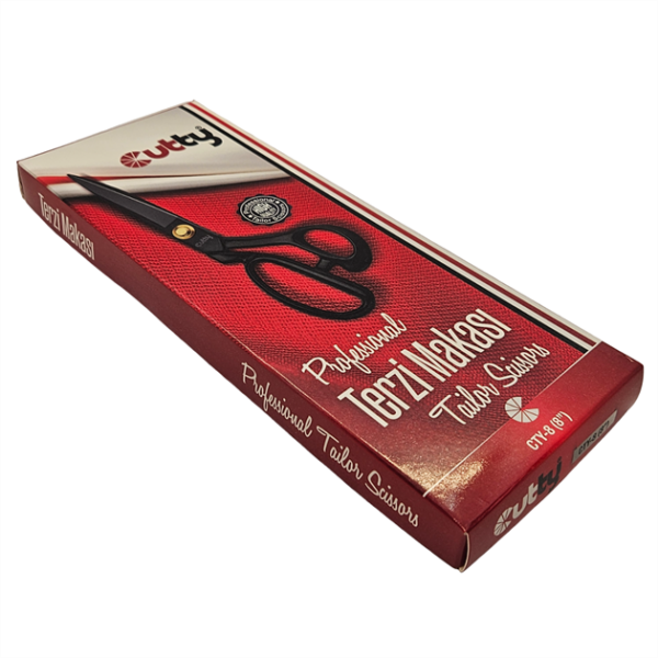 Siyah Saplı Paslanmaz Çelik Somunlu Makas 8 İnç / CTY-8 (8) - Konfeksiyon Sepeti