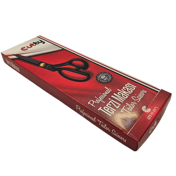 Siyah Saplı Paslanmaz Çelik Somunlu Makas 11 İnç / CTY-11 (11) - Konfeksiyon Sepeti