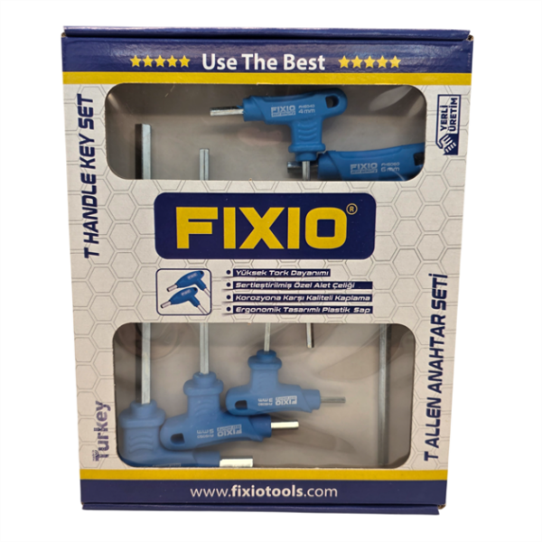 T Saplı Alyan Takımı 5 Parça Fixio / FH6105 - Konfeksiyon Sepeti