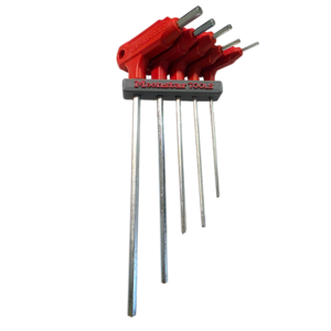 T Saplı İki Uçlu Alyan Anahtar Takımı 5 Parça - Konfeksiyon Sepeti