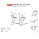 Üstten Gelen Ayarlı Lastik Apara 50Mm/APR81-0(A) 1 Ustten-Gelen-Ayarli-Lastik-Apara-50MmAPR-cb2e.png