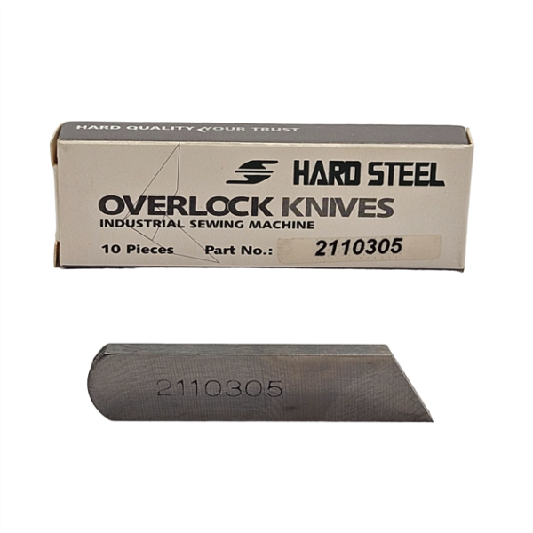 Yamato Overlok Alt Bıçak/ 2110305 (213108) 10ADET - Konfeksiyon Sepeti