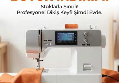 ev tipi dikiş makinesi resmi - Konfeksiyon Sepeti