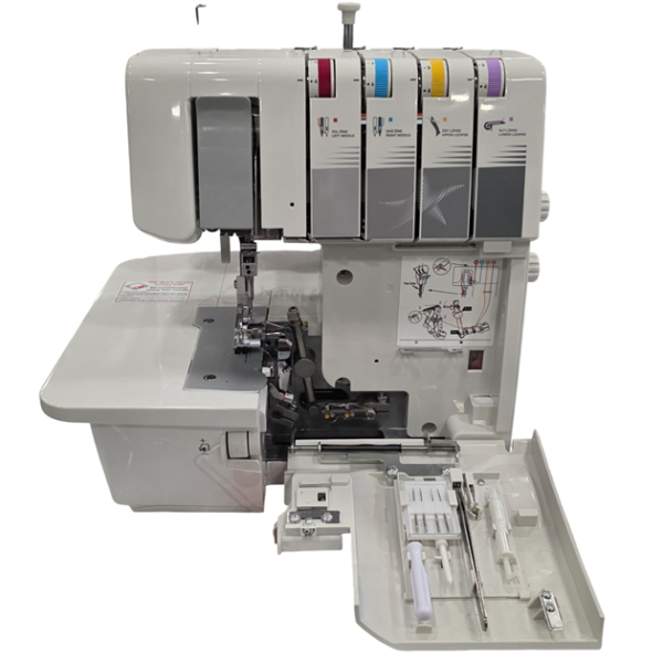 Ev Tipi Çok Fonksiyonlu Profesyonel Overlok Dikiş Makinesi 2-3-4 İplik / Model 520 | Konfeksiyon Sepeti