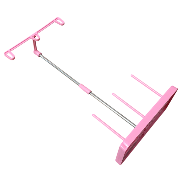 Ev Tipi Dikiş Makinesi Pembe Plastik Çardak Seti (Metal Borulu) / TS-500 | Konfeksiyon Sepeti
