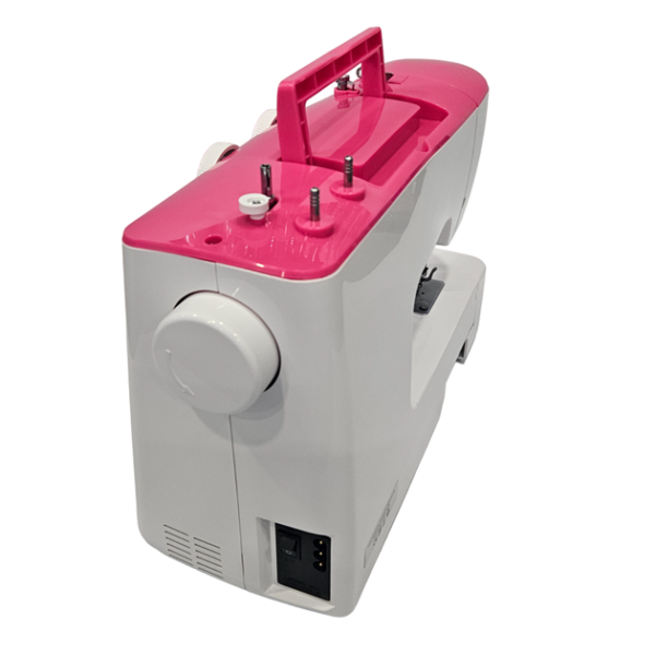 Ev Tipi Düz Dikiş Makinesi 36 Desenli Pembe / Model 990P | Konfeksiyon Sepeti
