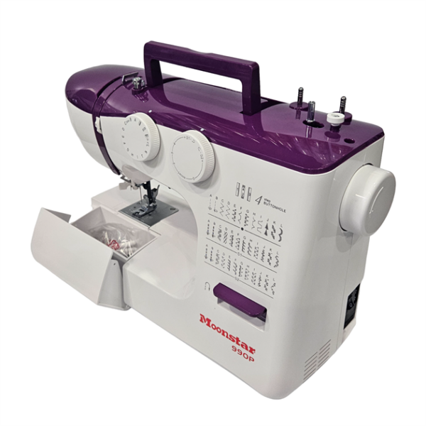 Ev Tipi Düz Dikiş Makinesi 36 Desenli Mor / Model 990P | Konfeksiyon Sepeti