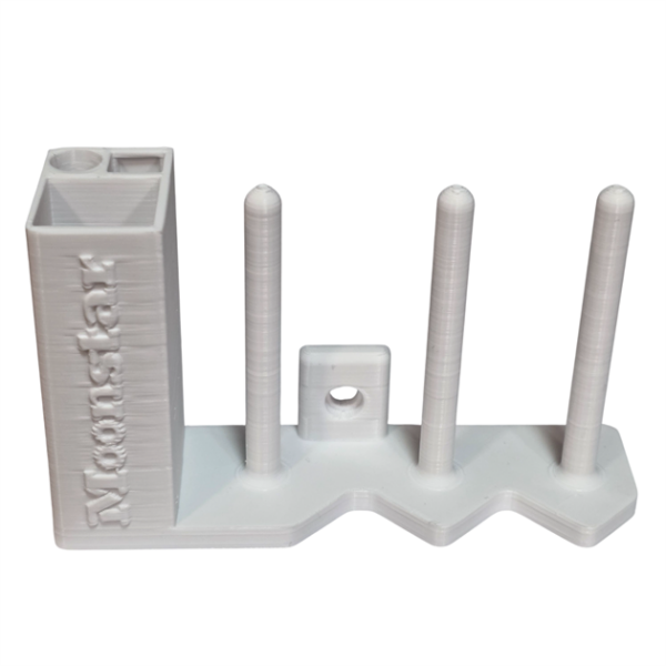 Ev Tipi Masura Ve Aksesuar Koyma Aparatı 3 'Lü Tek Kutulu Beyaz / MS1609 | Konfeksiyon Sepeti