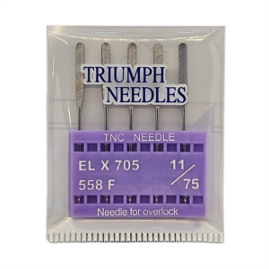 Ev Tipi Overlok Dikiş Makinesi İğnesi / Elx705  11/75 10Adet