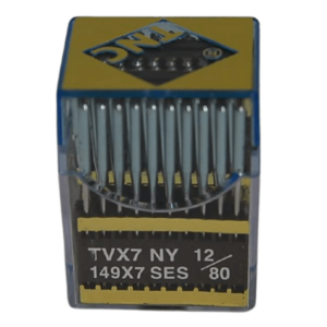 Kollu Yanmaz Dikiş İğnesi TVX7 149X7 SES PVD 12 80 100ADET – kollu/kemer makine iğnesi