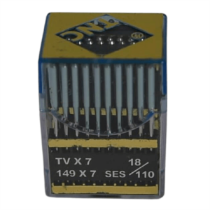 Kollu Yanmaz Dikiş İğnesi TVX7 149X7 SES PVD 18 110 100ADET – kollu/kemer makine iğnesi