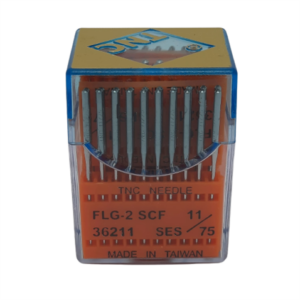 Kör Dikiş İğnesi FLG-2 SCF 36211 SES 11 75 NO 100ADET – kör dikiş (gizli baskı) makine iğnesi