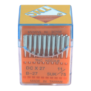 Overlok Dikiş İğnesi DCX27 B27 SUK 11 75 100ADET – overlok makine iğnesi