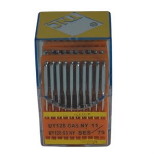 Reçme Dikiş İğnesi Yanmaz UY128 GAS SES PVD 11 75 100ADET – reçme (coverstitch) makine iğnesi