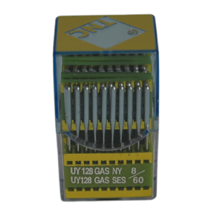Reçme Dikiş İğnesi Yanmaz UY128 GAS SES PVD 8 60 100ADET – reçme (coverstitch) makine iğnesi