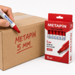Metapin Kırmızı Koli Kalemi - Yazım Örneği