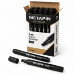 Metapin Siyah Koli Kalemi - 12 li Paket