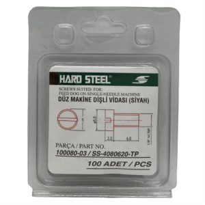Düz Makine Dişli Vidası Siyah / 100080-003 100ADET